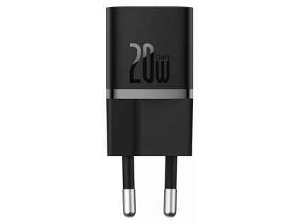 Rychlonabíječka do sítě Baseus GaN5 Mini 20W EU černá
