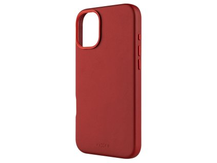 kozeny zadni kryt fixed magleather s podporou magsafe pro apple iphone 16 plus cerveny ien532110