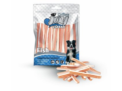 calibra joy dog classic fish chicken sandwich 250g pamlsky pro psy ien489689