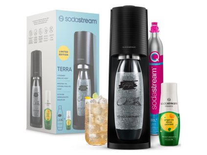 sodastream sada vyrobniku terra black ginger ale mpack ien532318