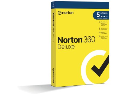 norton 360 deluxe 50gb cz 1uzivatel pro 5 zarizeni na 12 mesicu box ien369638