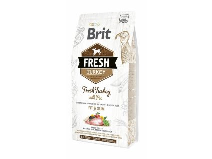 brit fresh turkey with pea light fit slim 2 5kg granule pro psy ien473716