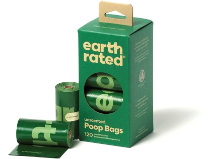 Earth Rated Sáčky na exkrementy bez vůně 8 rolí