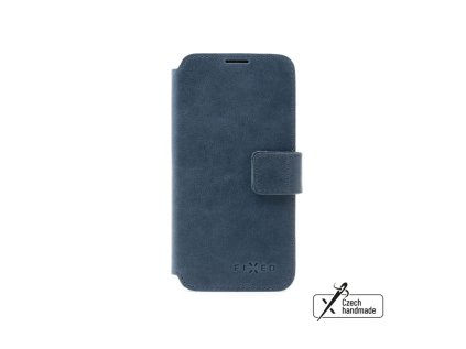 kozene pouzdro typu kniha fixed profit pro apple iphone 16 pro max modre ien532082