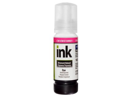 ColorWay alternativní inkoustová náplň pro EPSON/ C13T00S34A/ L3151/ L3150/ L3111/ L3110/ magenta