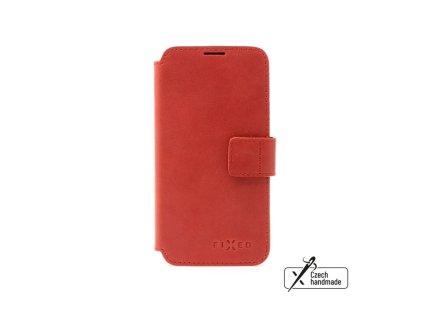 kozene pouzdro typu kniha fixed profit pro apple iphone 16 plus cervene ien532076