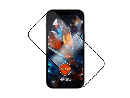 ultra odolne tvrzene sklo fixed armor s anti dust aplikatorem a ar vrstvou pro apple iphone 15 iphone 16 cerne ien532160