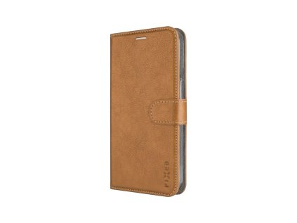 pouzdro typu kniha fixed opus pro apple iphone 16 pro hnede ien532101