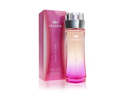 lacoste touch of pink edt 90ml ien356454