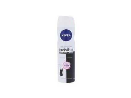 nivea invisible black white antiperspirant spray clear antiperspirant ve spreji 150 ml pro zeny ig416907