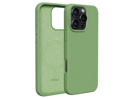 silikonove tpu pouzdro etteri mag pro iphone 16 pro svetle zelene ien533147
