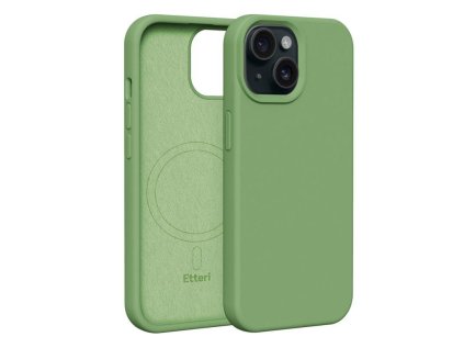 silikonove tpu pouzdro etteri mag pro iphone 15 svetle zelene ien533156