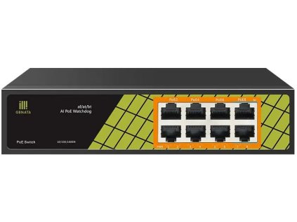 Conexpro GNT-P1008G6, PoE switch, 8x LAN, 8x PoE
