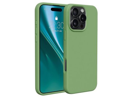 silikonove tpu pouzdro etteri pro iphone 16 pro svetle zelene ien533128