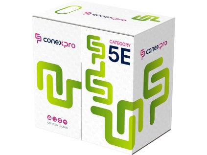 conexpro utp kabel cat5e pvc 24 awg 305m sedy ien533210