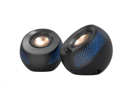 creative pebble x 2 0 30w cerne ien533275
