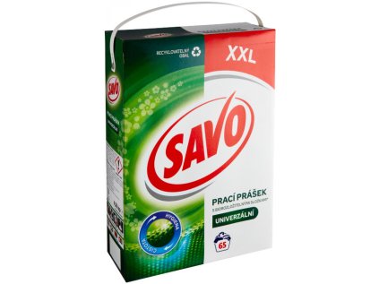 Savo Universal Prací prášek, 65 pracích dávek