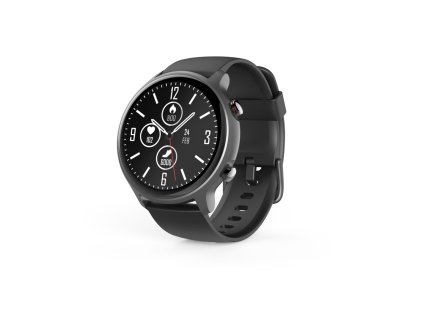 hama fit watch 6910 sportovni hodinky gps pulz oxymetr kalorie vode odolne cerne ien460411