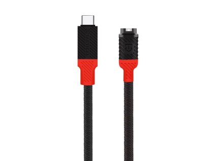 Tactical Recce 3:20 kabel pro Garmin USB-C černý/červený