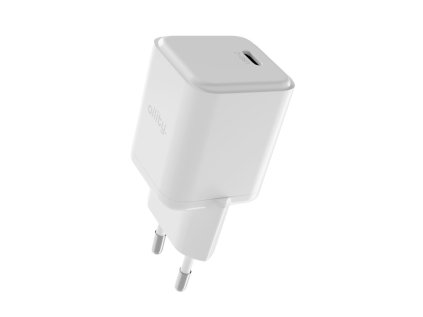 Rychlonabíječka do sítě Allity GaN PD QC ATC-01-20WC 1x USB-C 20W bílá