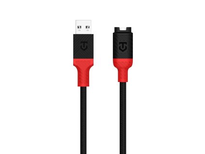 Tactical Recce 3:20 kabel pro Garmin USB-A černý/červený