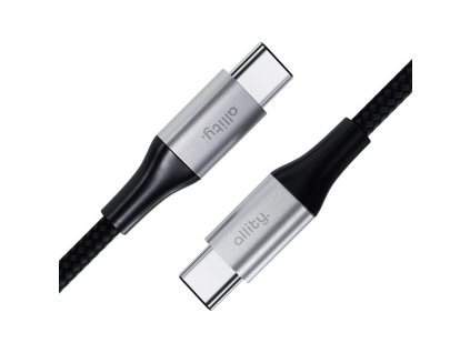 datovy kabel allity auc 01 usb c usb c 2m 100w cerny ien533710