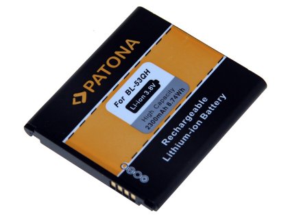 patona baterie pro mobilni telefon lg bl 53qh 2300mah 3 8v li ion ien444001