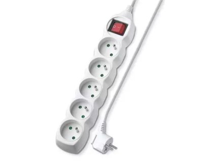 geti prodluzovaci kabel gec52s 5 zasuvek 2m s vypinacem ien363092