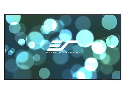 elite screens platno v pevnem ramu 110 279 4 cm 16 9 136 9 x 243 5 cm gain 1 1 cinegrey 3d bezramove ien416627