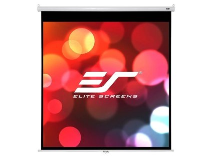 elite screens platno roleta 71 180 3 cm 1 1 127 x 127 cm gain 1 1 case bily ien416618