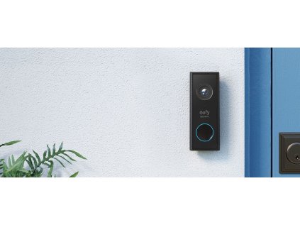 eufy video doorbell 2k black battery powered t82101w1 ien361175