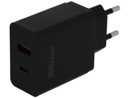 patona napajeci adapter power delivery 36w 1xusb c 1xusb a pd 3 0 ien524247