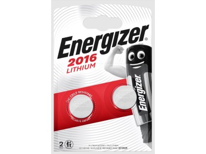 energizer lithiova knoflikova baterie cr2016 2pack ien391127