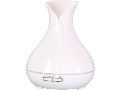SIXTOL Aroma difuzer Vulcan bílý lesk 350ml