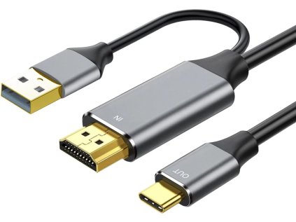 premiumcord hdmi2 0 na usb c kabel pro monitory s usb c ien535113