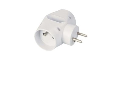 Rozdvojka 220/230V 10A,230V bílá