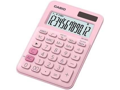 casio ms 20 uc pk stolni kalkulacka ruzova ien485932