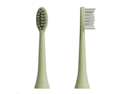 TESLA Smart Toothbrush TS200 Brush Heads Green 2x