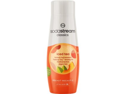 sodastream sirup prichut ledovy caj broskev 440 ml new ien527202