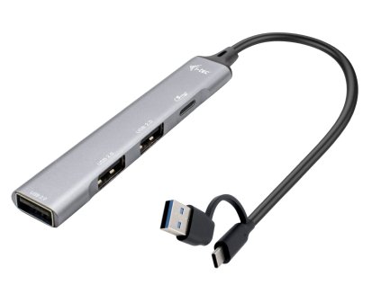 i-tec USB-A/USB-C Metal HUB 1x USB-C 3.1 + 3x USB 2.0