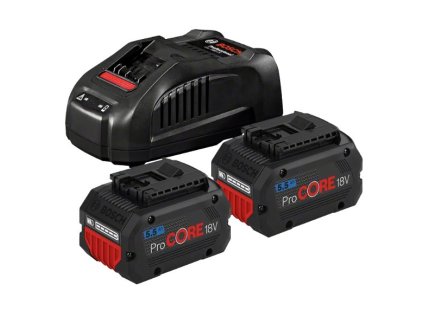 bosch 2x gba procore18v 5 5 ah gal 1880 cv professional 1 600 a02 14c ien469718