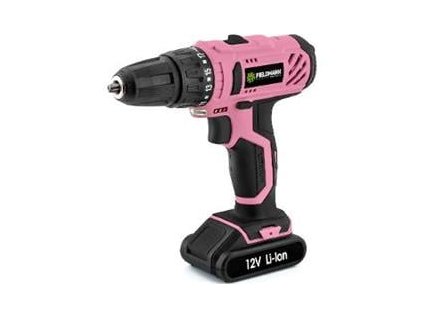 Fieldmann FDV 10202-A 12V AKU Vrtačka, růžová