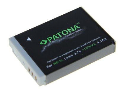 patona premium pt1208 canon nb 5l 1100mah li ion ien217865