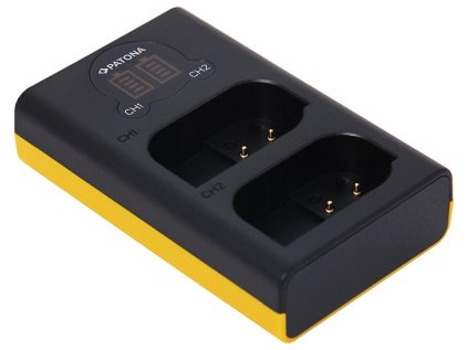 patona nabijecka foto dual quick panasonic dmw blk22 usb ien429427