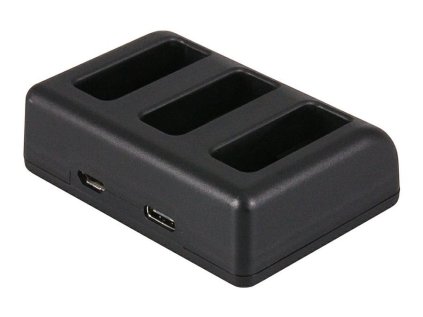 patona nabijecka pro digitalni kameru triple gopro hero 5 hero 6 hero 7 hero 8 ahdbt 501 micro usb usb c ien429336