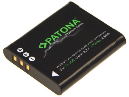 patona premium pt1199 olympus li 50b 770mah li ion ien217863