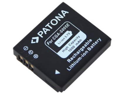 patona pt1041 panasonic cga s005 1000mah li ion ien170500