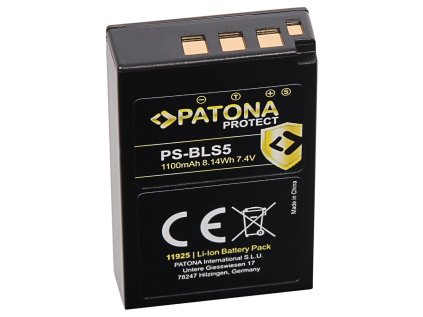 patona baterie pro foto olympus bls5 1100mah li ion protect ien443828