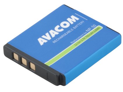 avacom fujifilm np 50 li ion 3 7v 750mah 2 8wh ien379034