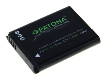 patona premium pt1218 samsung slb 70a 700mah li ion ien217874